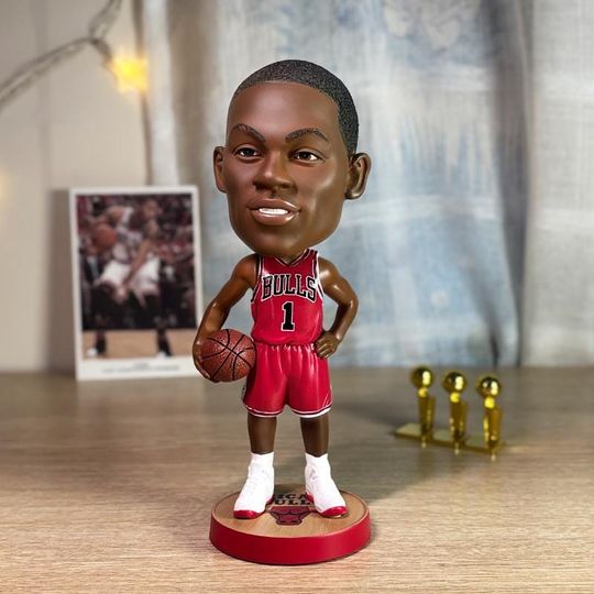 Derrick Rose Chicago Bulls NBA Bobblehead, Christmas Gift, Gift for Men