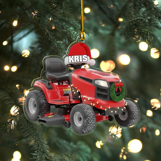 Discover Personalized Lawn Mowers Christmas Tree Ornament, Riding Mowers Ornament 2025,Gardening Lovers Landscapers, Ornaments for Holidays UN5541