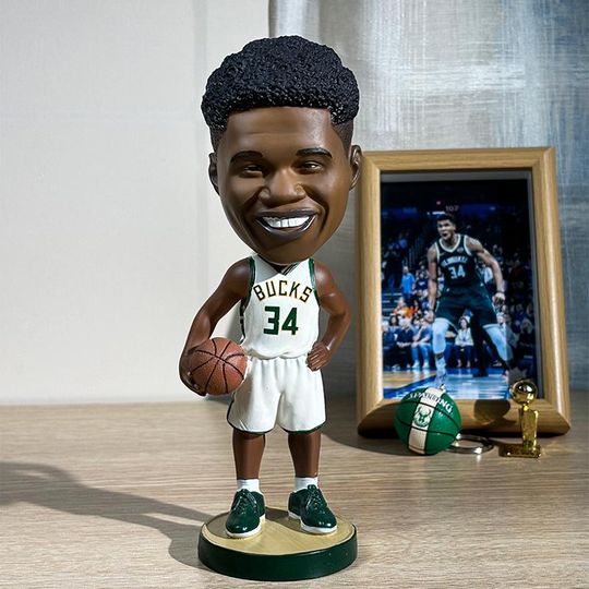 Giannis Antetoko Bucks NBA Bobblehead, Christmas Gift, Gift for Men