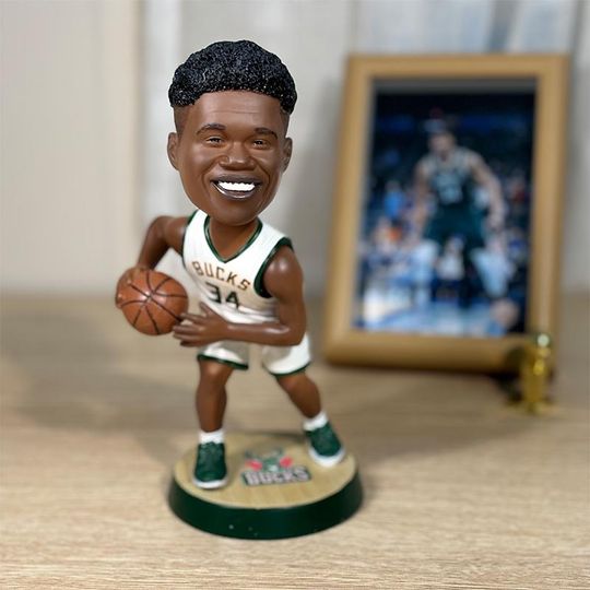 Giannis Antetoko Bucks NBA Bobblehead, Christmas Gift, Gift for Men