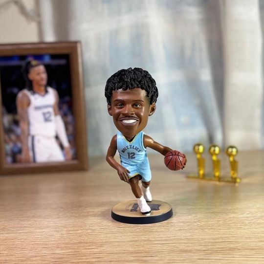 Ja Morant Grizzlies NBA Bobblehead, Christmas Gift, Gift for Men