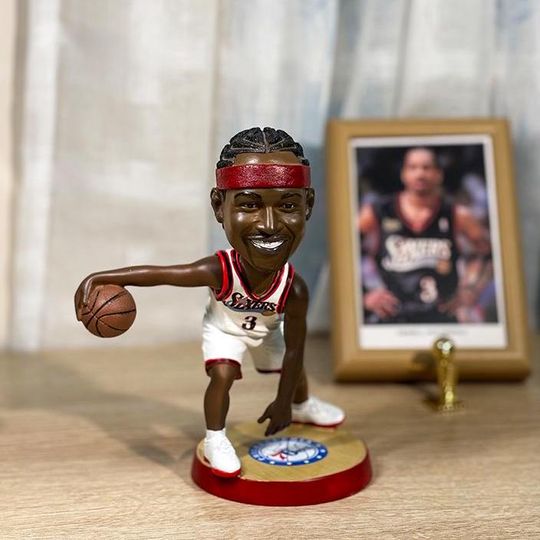 Allen Iverson 76ers NBA Bobblehead, Christmas Gift, Gift for Men
