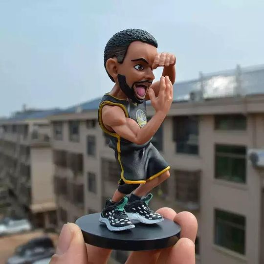 Stephen Curry Warriors NBA Mini Figure Christmas Gift