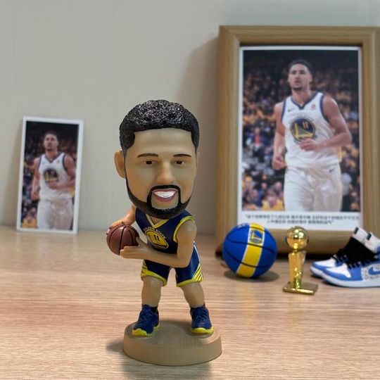 Klay Thompson Warriors NBA Bobblehead Christmas Gift