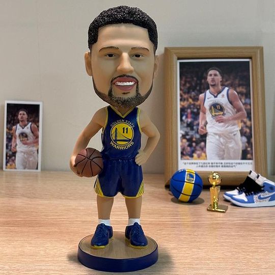 Klay Thompson Warriors NBA Bobblehead Christmas Gift