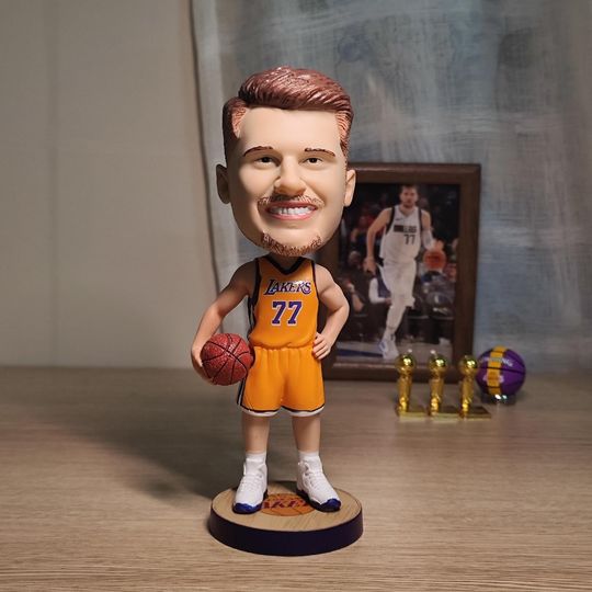 Luka Doni Lakers NBA Bobblehead Gift