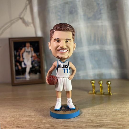 Luka Doni Mavericks NBA Bobblehead Gift