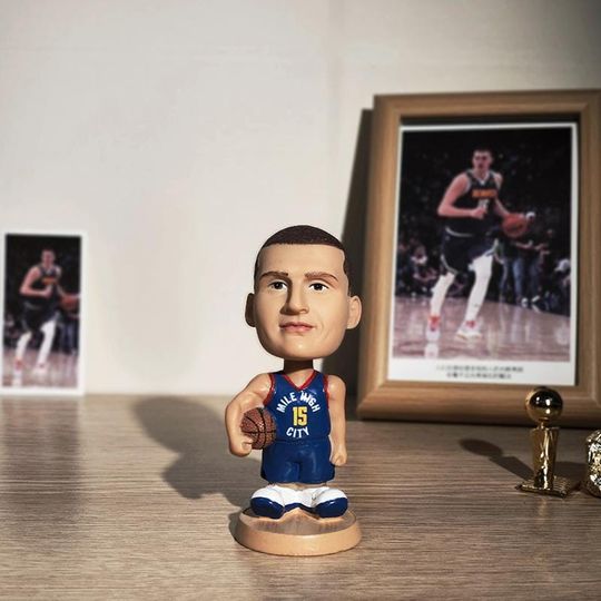 Discover Nikola Jokic Nuggets NBA Bobblehead Christmas Gift