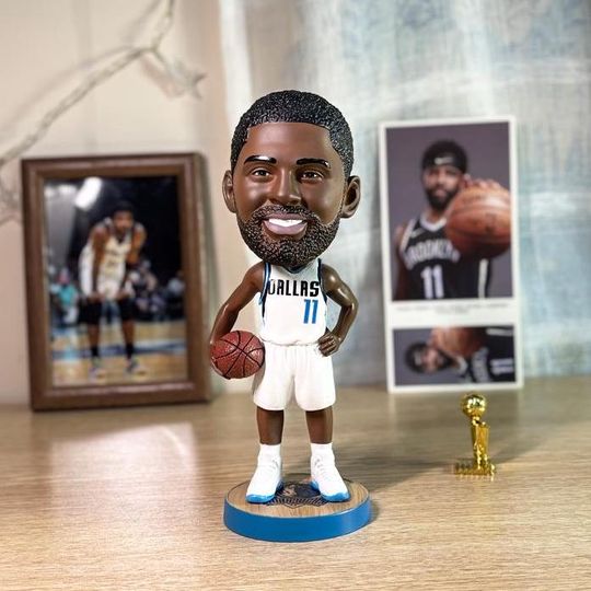 Kyrie Irving Mavericks NBA Bobblehead Christmas Gift