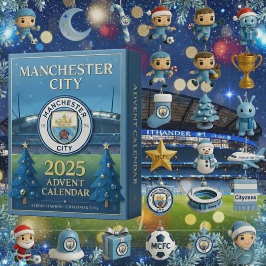 Discover England Football Team Advent Calendar 2025, UK Football Fan Box, Acrylic PVC, 24 Day Countdown Gift Box for England Lover, Soccer Gift Box