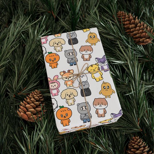 Discover Miniteen Seventeen Wrapping Paper, Christmas Wrapping Paper, Wrapping Paper for Seventeen Fans
