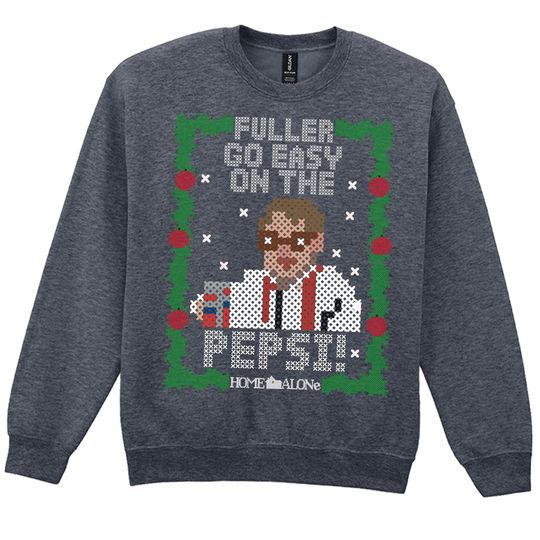 Fuller Go Easy on the Pepsi Christmas Sweatshirt, Home Alone Movie Shirt, Filthy Animal Movie, 90s Christmas Movie, Retro Xmas Sweater