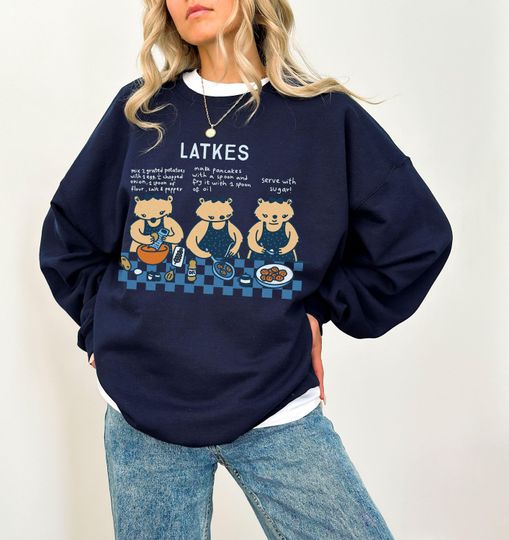 Discover Latkes Shirt Hanukkah Shirt Hanukkah Sweater Hannukah Sweater Gift Hanukkah Sweatshirt Hanukkah Shirt Hannukah Shirt Rosh Hashanah Shirt