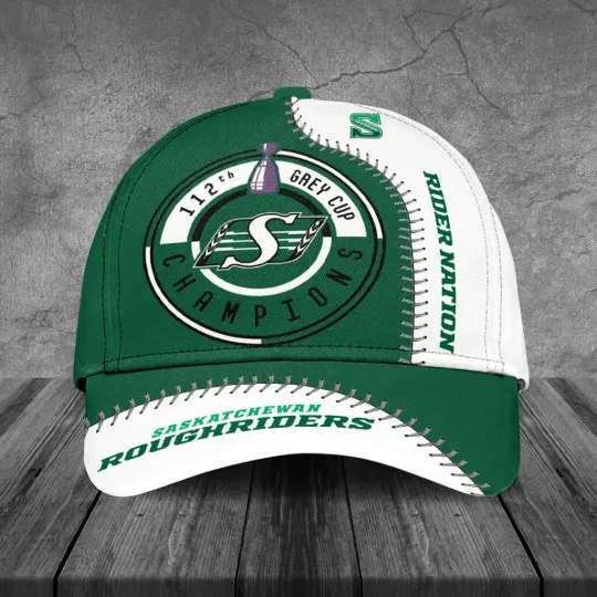 Saskatchewan Roughriders 2025 Grey Cup Champions Classic Cap