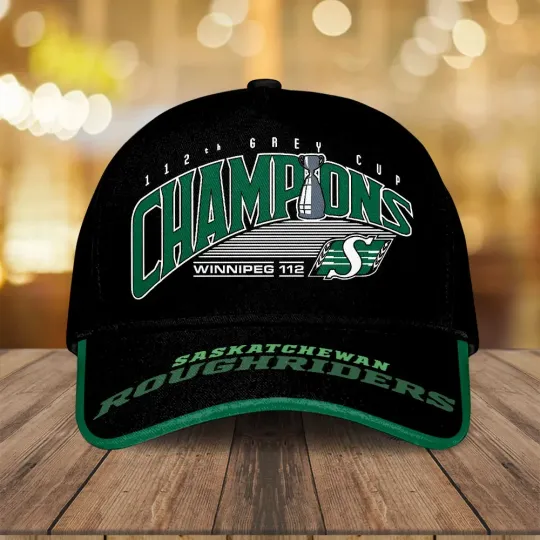 Saskatchewan Roughriders 2025 Grey Cup Champions Classic Cap