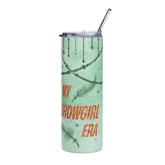 Discover In My Showgirl Era Tumbler: 20oz Stainless Steel Travel Mug