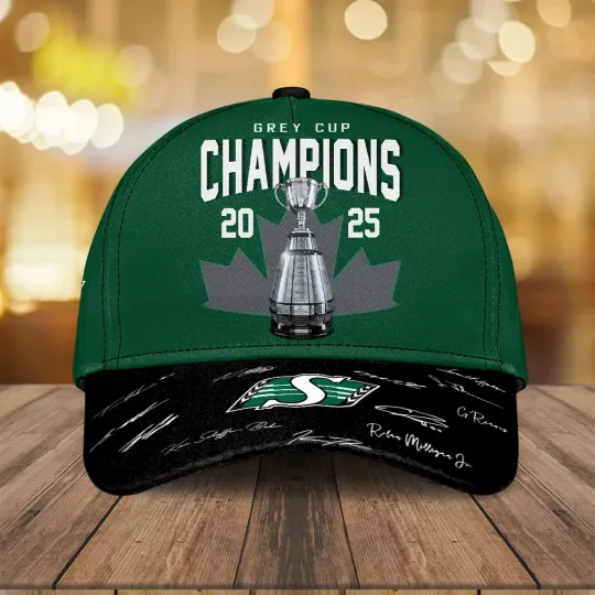 Discover Saskatchewan 2025 Grey Cup Champions Classic Cap