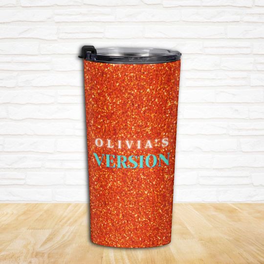 Discover Personalized Showgirl Era Insulated Tumbler, Name's Version, 20 oz Double-Wall Stainless Steel Custom Tumbler, Dishwasher-Safe, OGSG25