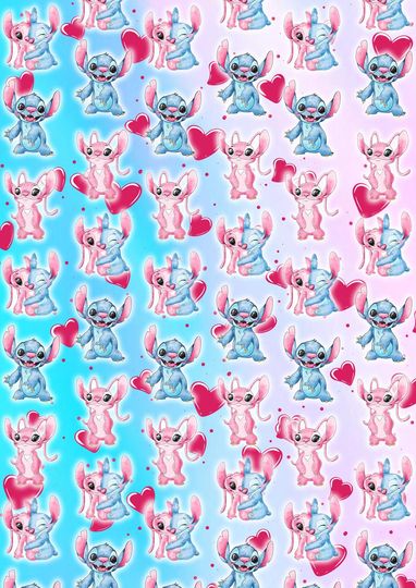 Discover DISNEY STITCH Birthday Wrapping Paper - Disney's Lilo and Stitch Birthday Gift Wrap - Lilo & Stitch Gift Wrap - Angel Wrapping Paper D4