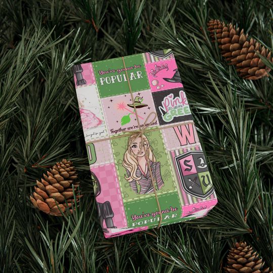 Discover Wicked Gift Wrapping Paper 1pc Roll