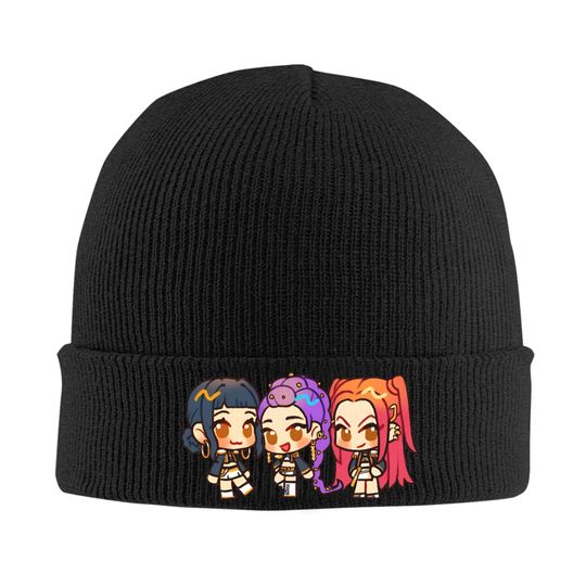 K-pop Demon Hunter Knit Beanie Hat