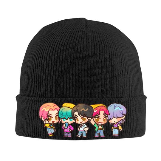 Saja Boys KPop Demon Hunters Beanie Hat Skullies Winter Cap Men Women