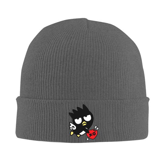 Cartoon Bad Badtz Maru Beanie Hats  Bonnet Hats Men Women Funny Gym Skullies Beanies Autumn Winter Pattern Warm Caps