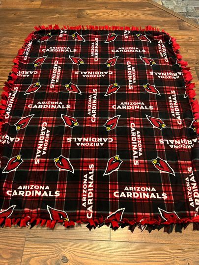 Discover Two-Piece Hand Tied Arizonna Cardinals Fleece Blanket