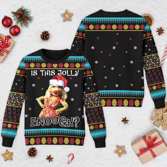 Discover Is This Jolly Enough 3D All Over Printed T-shirt, US Movie Ugly Christmas Sweater, Muppets Xmas Sweatshirt, Christmas Gift For Men Women Kid