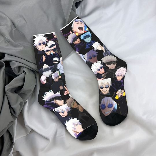 Gojo Sensei Anime Manga Socks  Warm Socks