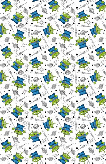 Discover ALIEN TOY STORY Birthday Wrapping Paper - Disney's Toy Story Birthday Gift Wrap - Buzz Lightyear - Sheriff Woody - Jessie - Rex - Slinkydog
