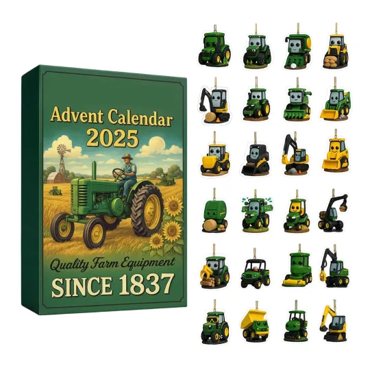 Discover Countdown John Dee Car Advent Calendar 2025, 24 Days of Festive 2D Blind Boxes