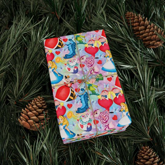 Discover Alice In Wonderland Gift Wrapping Papers 1pc Roll