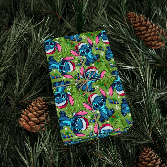Discover Stitch Christmas Gift Wrapping Papers 1pc Roll