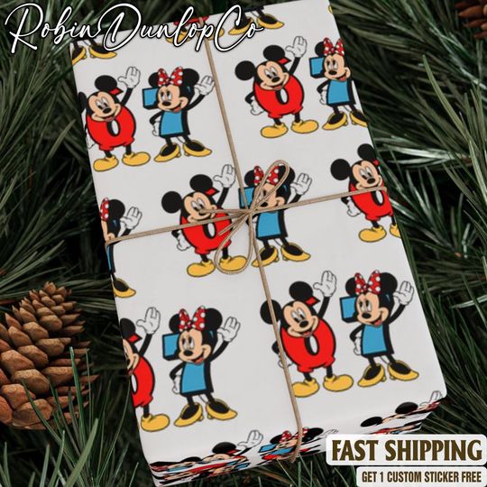 Discover 67 Christmas Wrapping Paper, Six Seven Wrapping Paper, Disney Christmas Wrapping Paper, Mickey And Friends Christmas Wrapping Paper
