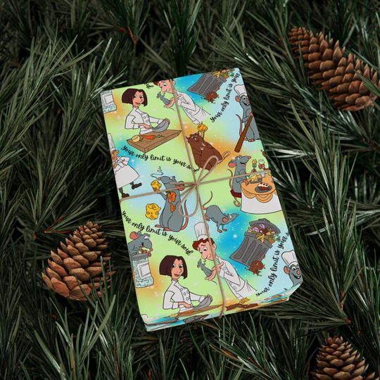 Discover Ratatouille Gift Wrapping Papers 1pc Roll