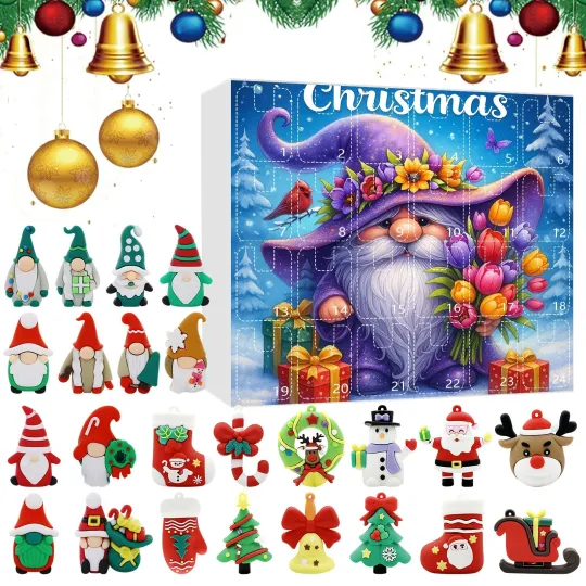 Discover Gnome Advent Calendar 2025, 24 Day Christmas Advent Calendar