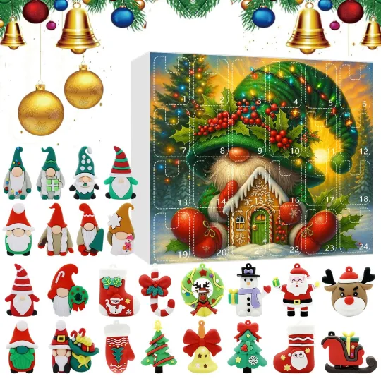 Discover Gnome Advent Calendar 2025, 24 Day Christmas Advent Calendar