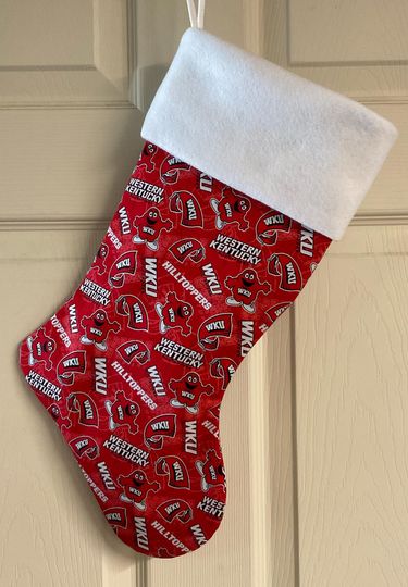 Discover Western Kentucky Hilltoppers Christmas Stocking