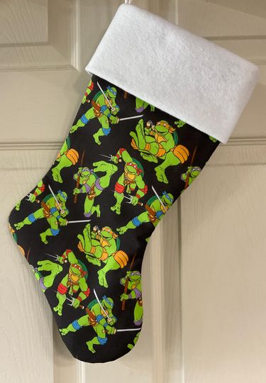 Discover Ninja Turtle  Christmas Stocking