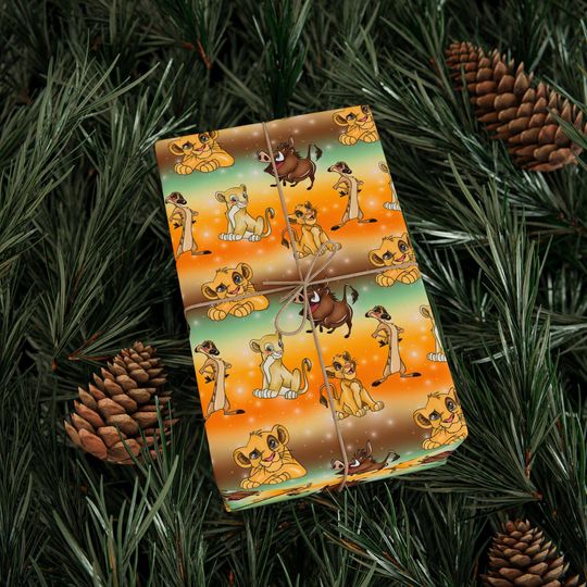 Discover Lion King  Gift Wrapping Papers 1pc Roll