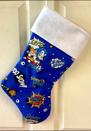 Sonic  Christmas Stocking