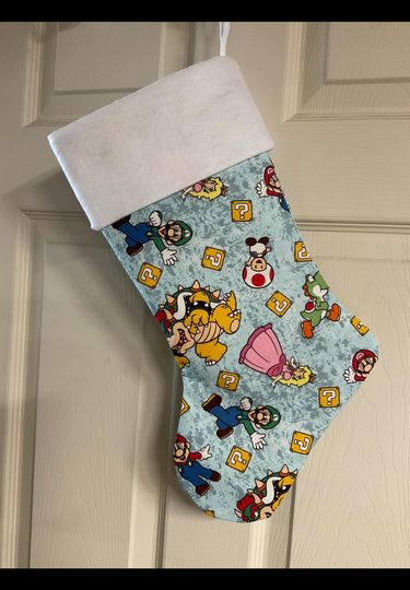 Super Mario Christmas Stocking
