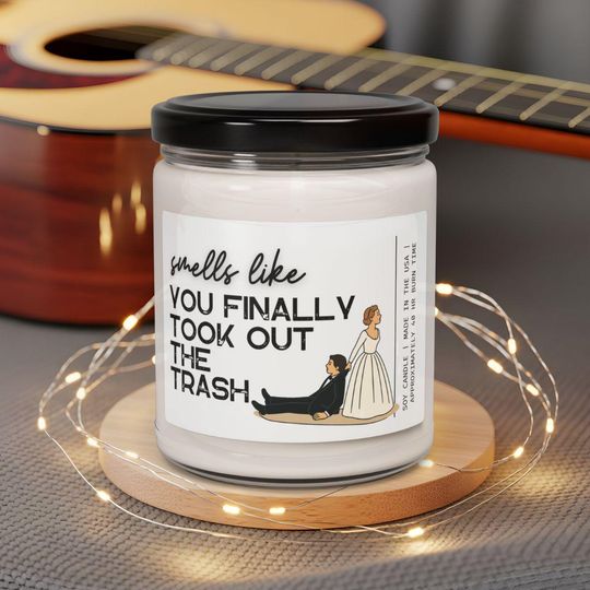 Discover Sarcastic Divorce Candle, Breakup Support Gift for Her and Friends