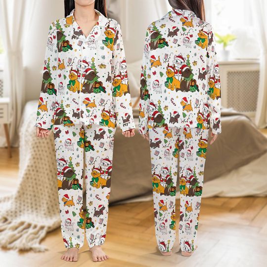 Christmas Marie The Cat, Aristocats Pajamas, Christmas Aristocats Funny Holiday Party