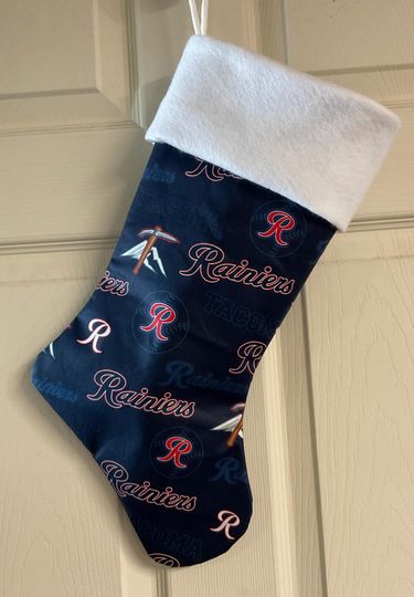 Discover Tacoma Rainers  Christmas Stocking