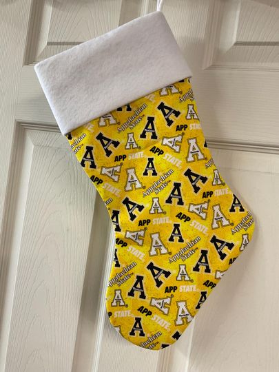 Discover Appalachian State Christmas Stocking