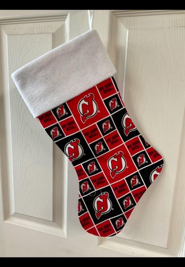 Discover New Jersey  Devils  Christmas Stocking