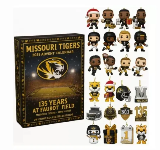 Discover Tigers Advent Calendar 2D Gift For Christmas