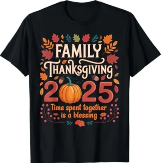 Discover Family Thanksgiving 2025 T-Shirt